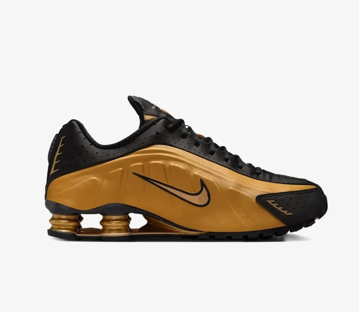 Nike Shox R4 Dorado
